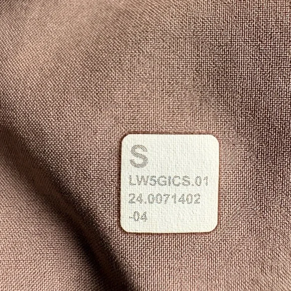 Lululemon Dance Small Studio Pants Relaxed Fit Mid Rise Cargo Jogger Taupetastic - Picture 10 of 11